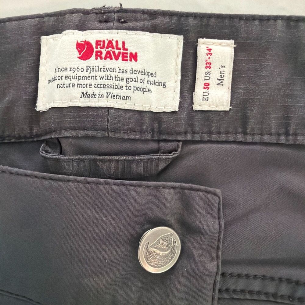 Fjällräven Abisko Lite Shorts 34 Gorpcore Hiking Trekking Outdoors Techwear - Picture 6 of 9